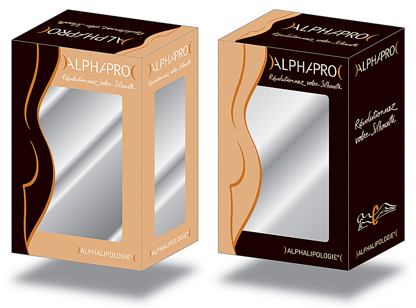 AlphaPro packaging etude