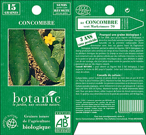 Botanic sachet bio 2