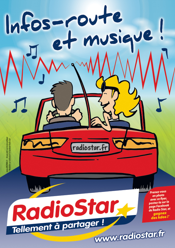 Radio Star flyer A5
